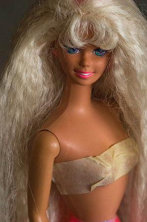 Modest Barbie As Found